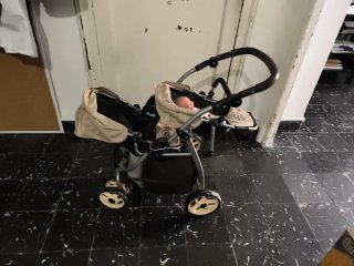 Carrito Gemelar para Muñecas