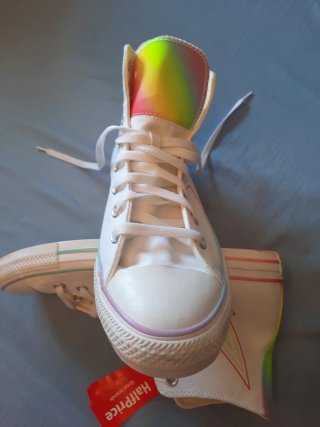 Converse All Star altas multicolor talla 44