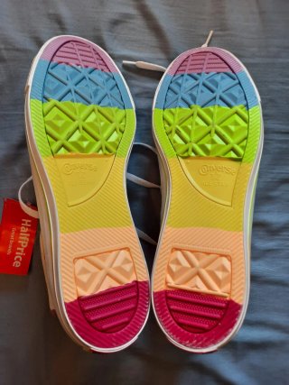 Converse All Star altas multicolor talla 44