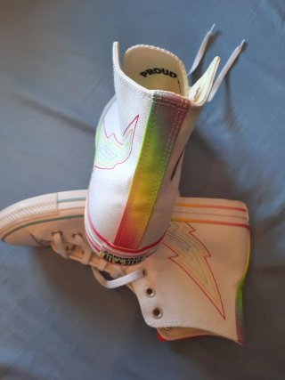 Converse All Star altas multicolor talla 44