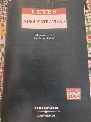 Libro leyes administrativas edicion 2004