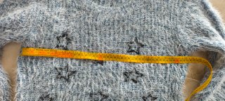 Jersey de pelito azul con estrellas