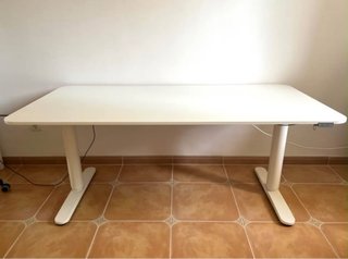 Escritorio Elevable Eléctrico Blanco