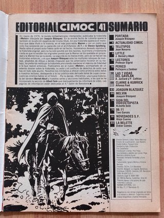 CIMOC nº 41 (1984)
