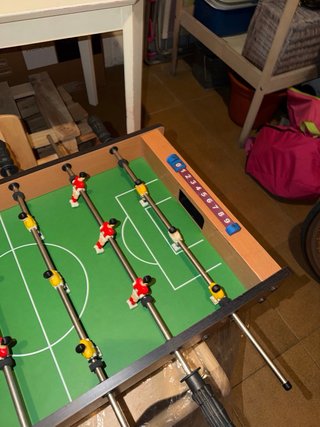 Futbolín de mesa