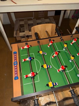Futbolín de mesa