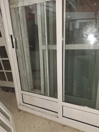 Balconera aluminio 155x224-229cm Climalit