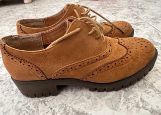 Zapatos Marypaz Antelina Marrones Talla 39