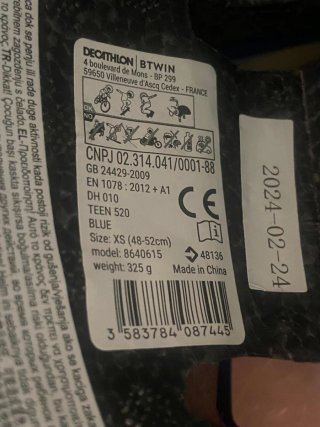 Casco de Bicicleta para Niño Btwin