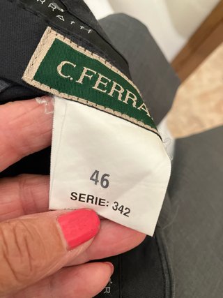 Traje de Verano Hombre Talla 52 Pantalón Talla 46