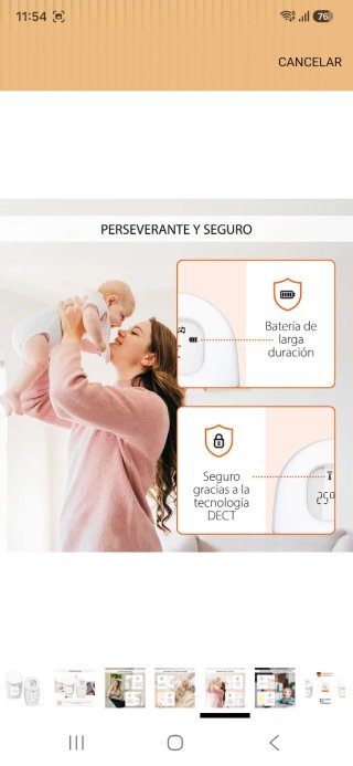 Vigilabebés Gigaset nuevo precintado