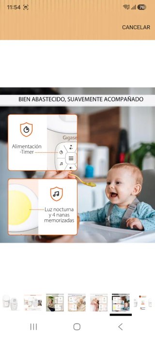 Vigilabebés Gigaset nuevo precintado