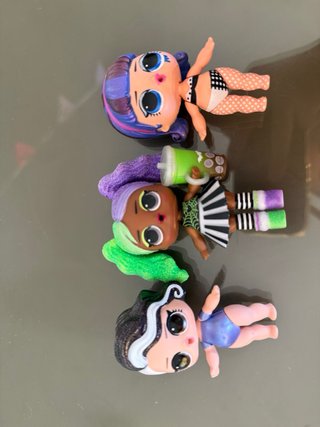 Set de 3 Muñecas LOL