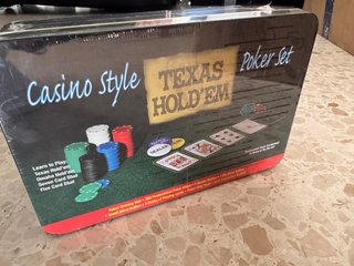 Juego de Póker Texas Hold'em Casino Style