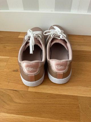 Zapatillas Lacoste Mujer Talla 39 Rosa Dorado