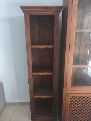 Conjunto de Muebles de Salón de Madera