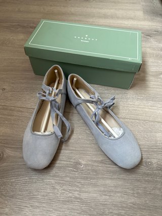 Bailarinas Coconut azul/gris