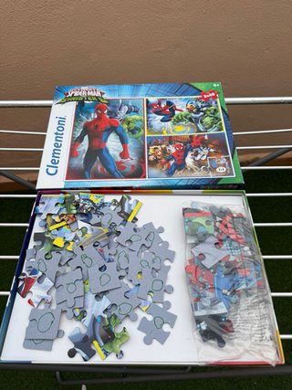 Puzzle Clementoni Spiderman 3x48 piezas