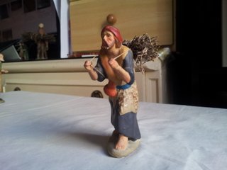 2 Figuras de Belén de 9 cm