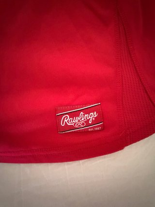 Sudadera de Entrenamiento béisbol Rawlings Roja