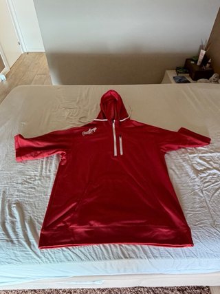 Sudadera de Entrenamiento béisbol Rawlings Roja