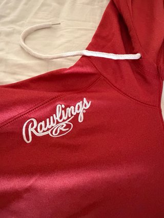 Sudadera de Entrenamiento béisbol Rawlings Roja