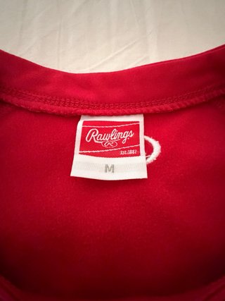 Sudadera de Entrenamiento béisbol Rawlings Roja