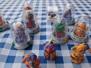 Set 7 Sorprese Parmalat Ufolotti e Simpatini