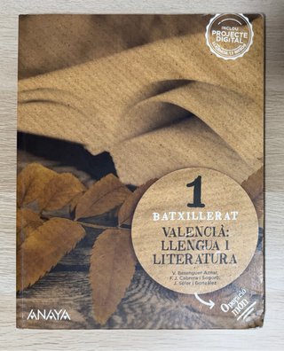 Valencià: llengua i literatura 1.