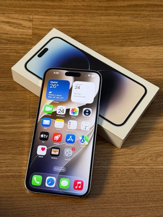 iPhone 14 Pro Max 256GB Plata bateria 100%
