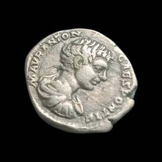 Denario Romano de Caracalla