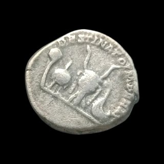 Denario Romano de Caracalla