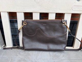 Bolso Bandolera TOUS Piel Marrón Oscuro