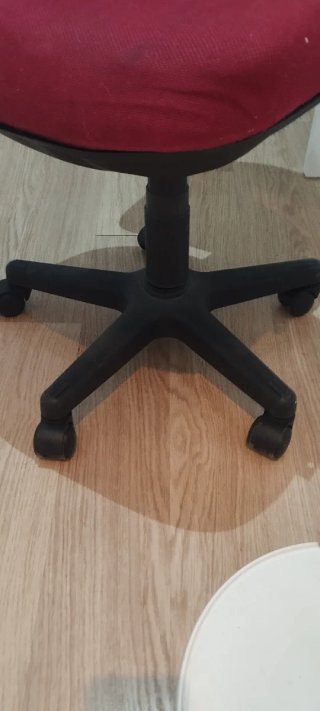 Silla de escritorio roja