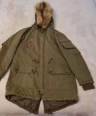Abrigo Parka del Bershka