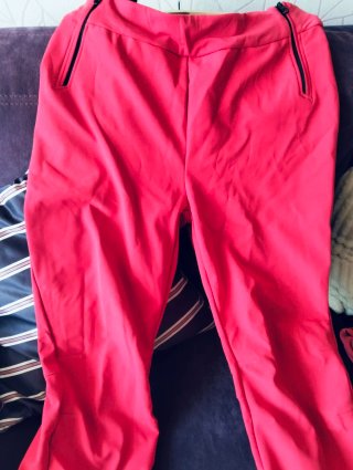Pantalón de esquí rojo