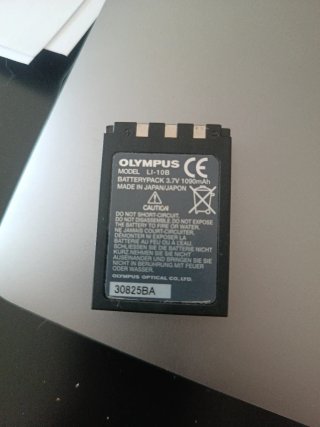 Batería Olympus LI-10B 3.7V 1090mAh