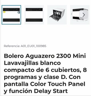Lavavajillas Cecotec Compacto 45cm