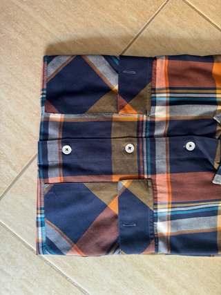 Camisa Carolina Herrera Cuadros Talla M