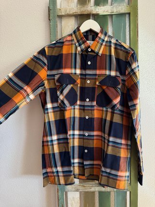 Camisa Carolina Herrera Cuadros Talla M