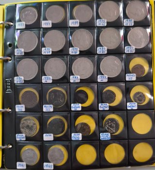 Álbum Colección de Monedas de Pesetas (Franco y JC