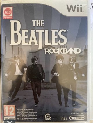Juegos Wii Rock Band y The Beatles