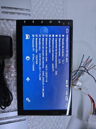 Pantalla Radio Coche 2DIN con CarPlay 2/32gb LEER