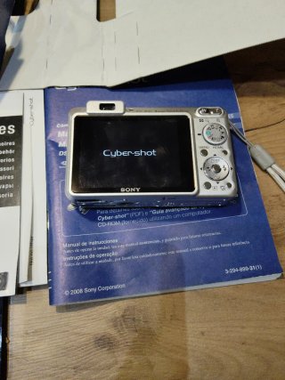 Cámara Sony Cyber-shot para despiece/reparar