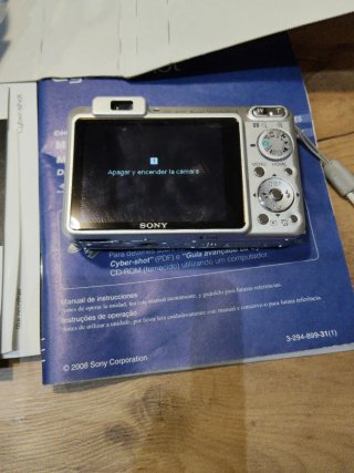 Cámara Sony Cyber-shot para despiece/reparar