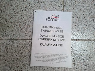 Silla Coche Britax Römer DUALFIX i-SIZE