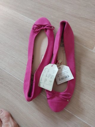 Zapatos planos Sfera rosas talla 38