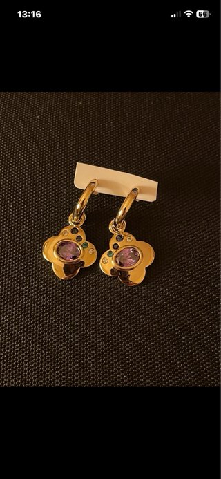 Pendientes de Oro Laminado 14k
