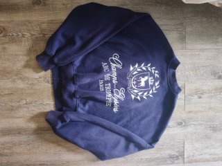 Sudadera azul marino