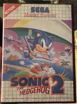 Sonic 2 Master System SEGA Juego